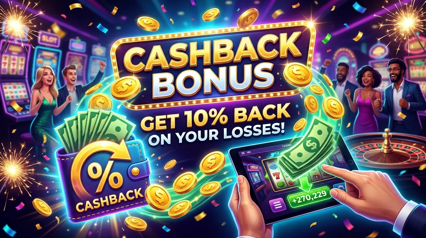 Videoslots casino cashback-bonus